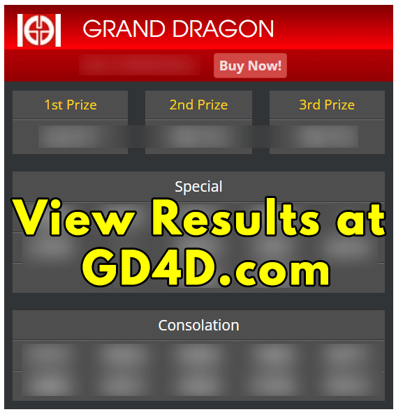 GD Lotto 4D results